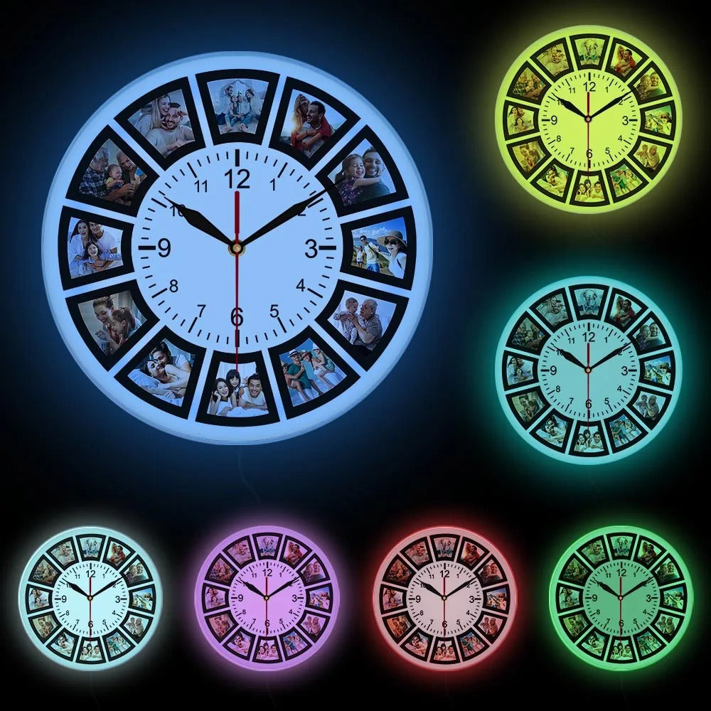 Personalizede Photo Clock