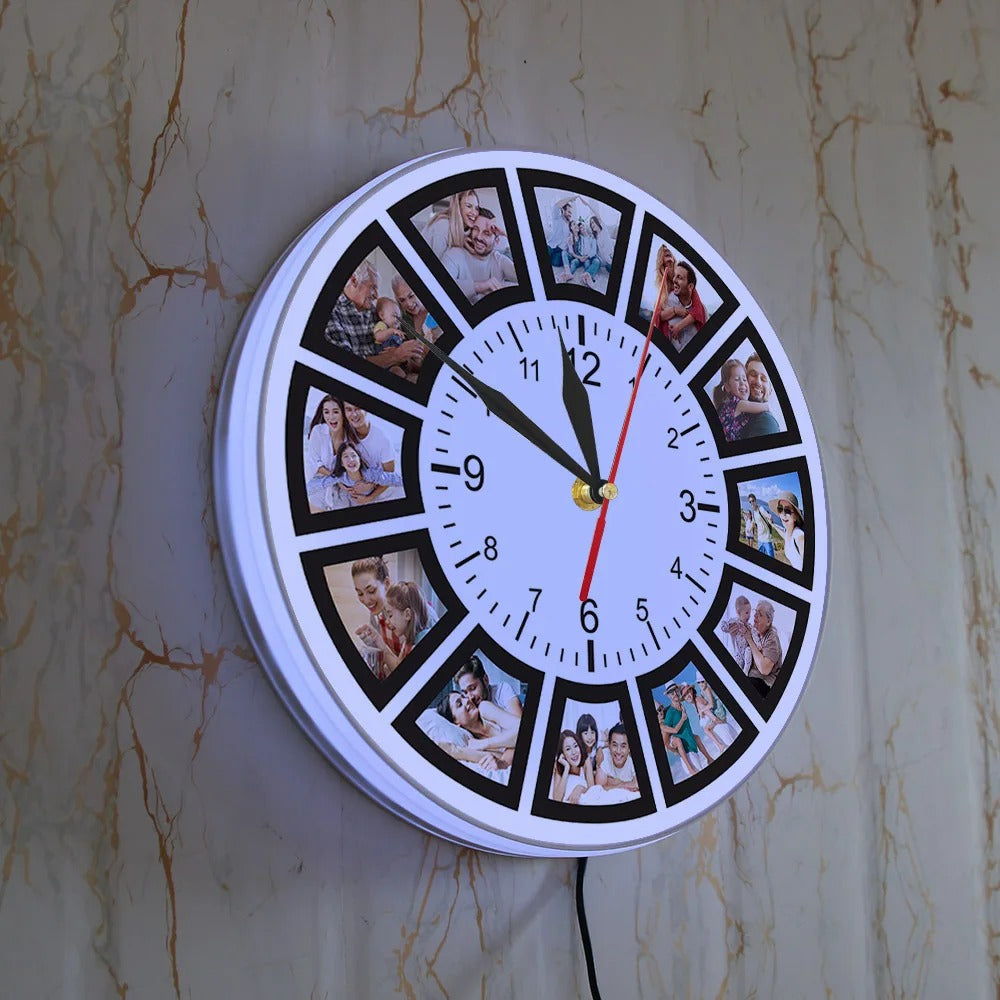 Personalizede Photo Clock