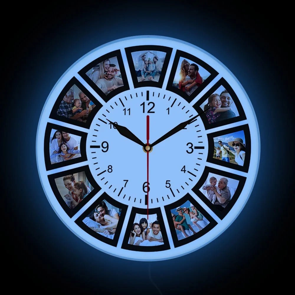 Personalizede Photo Clock