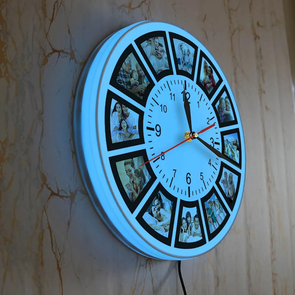 Personalizede Photo Clock