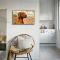 An elegant Photo Clock designed to give a room a memorable decorative detail.