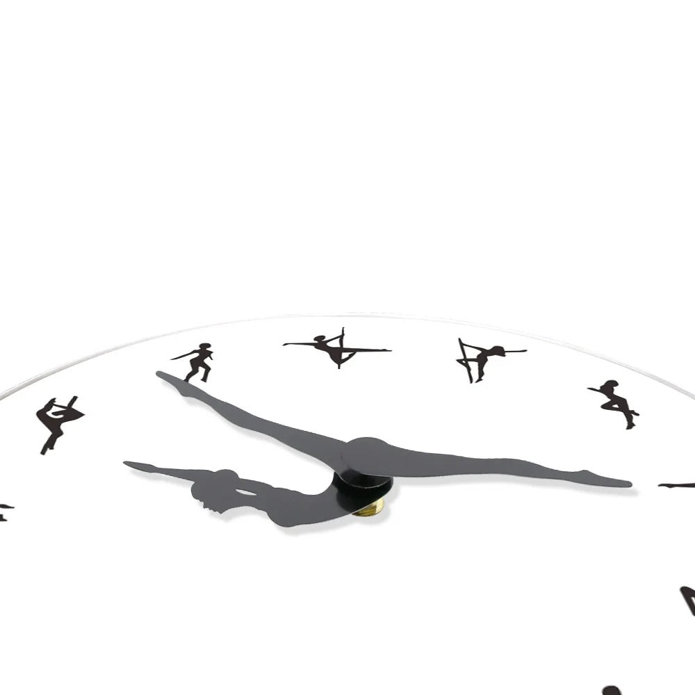 Pole Dance Clock