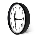 This Pole Dance Clock combines practical timekeeping with characterful wall decor.