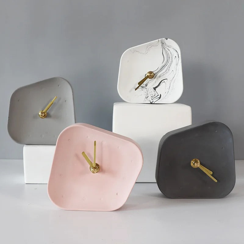 The Desk Clock, presented as a decorative timepiece for a thoughtfully designed home.