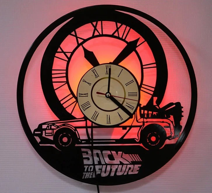 Back to the Future Clock