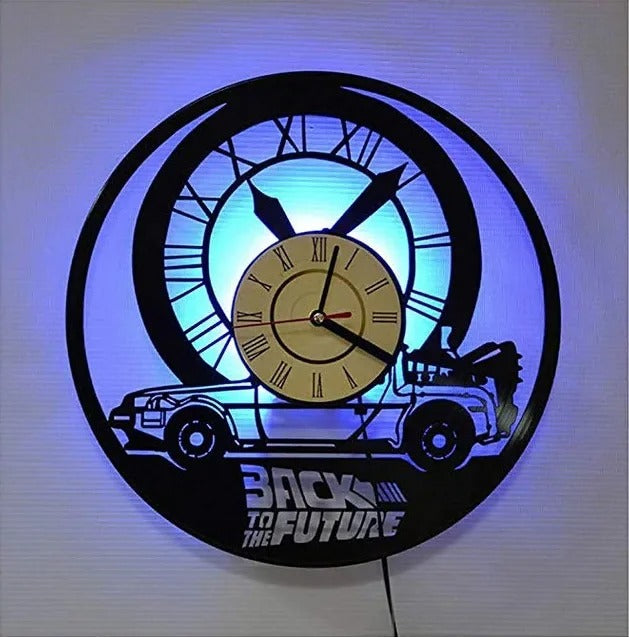 Back to the Future Clock