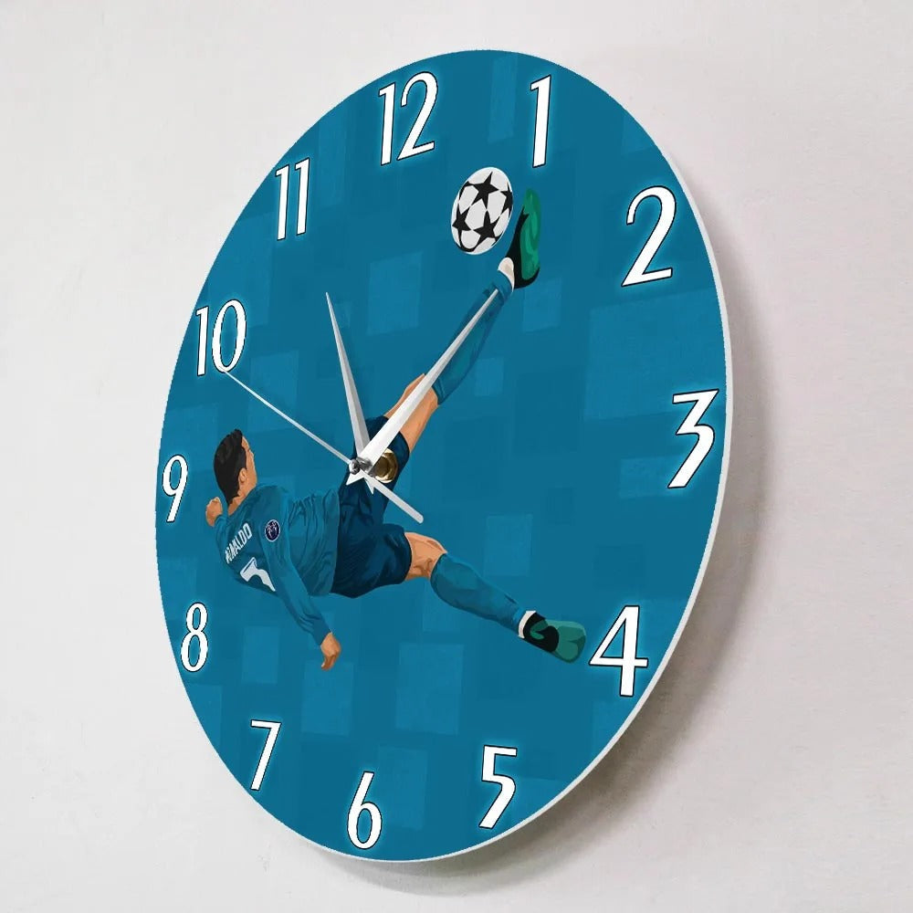The Ronaldo Clock, presented as a decorative timepiece for a thoughtfully designed home.