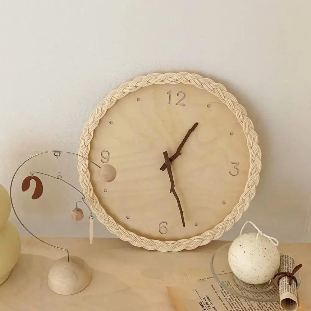 A detailed look at this Rattan Clock, where everyday timekeeping meets distinctive home style.