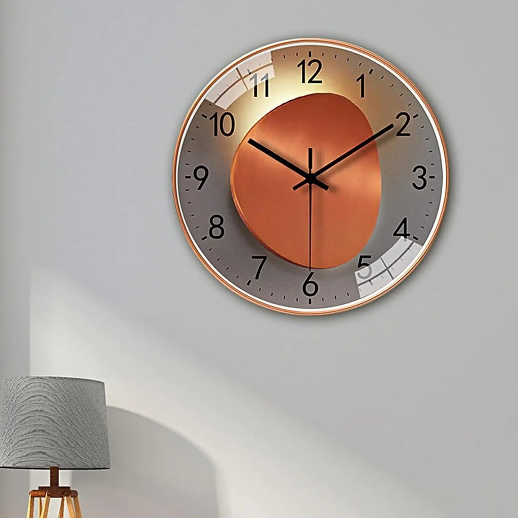 A Living Room Modern Clock that brings a distinctive finishing touch to a stylish interior.
