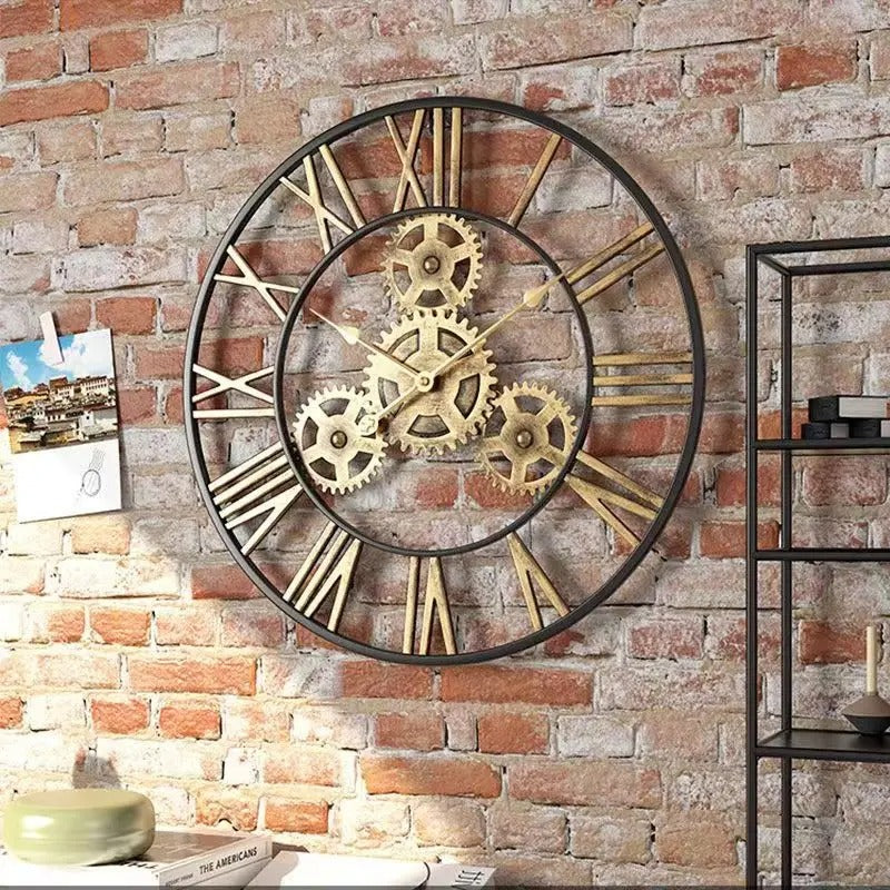 Industriel Style Clock