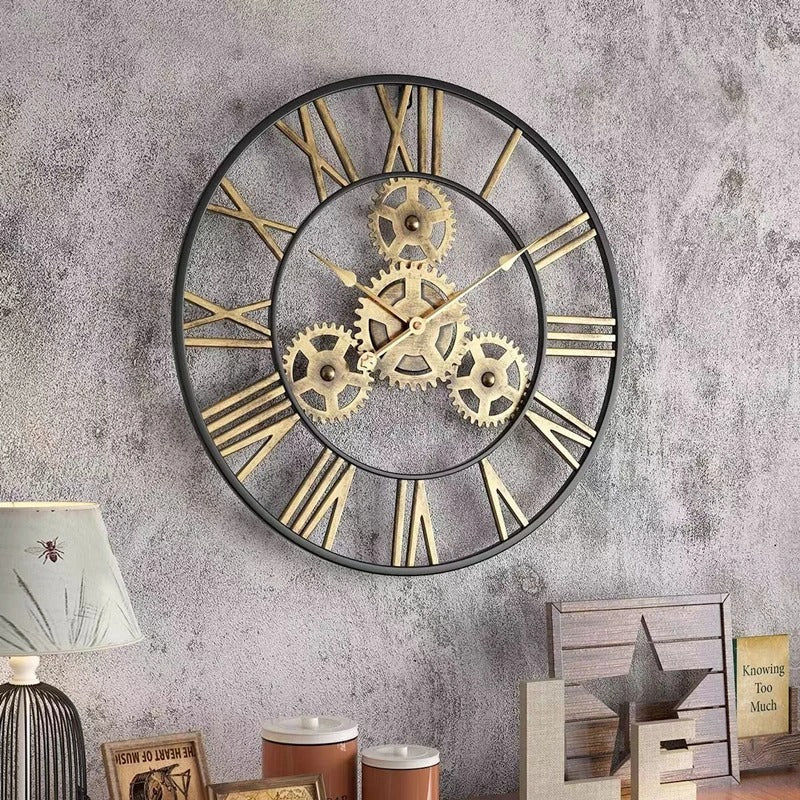 Industriel Style Clock