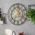 The Industriel Style Clock, presented as a decorative timepiece for a thoughtfully designed home.
