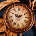 The Vintage 50s Clock displayed as a functional yet eye-catching feature for the home.