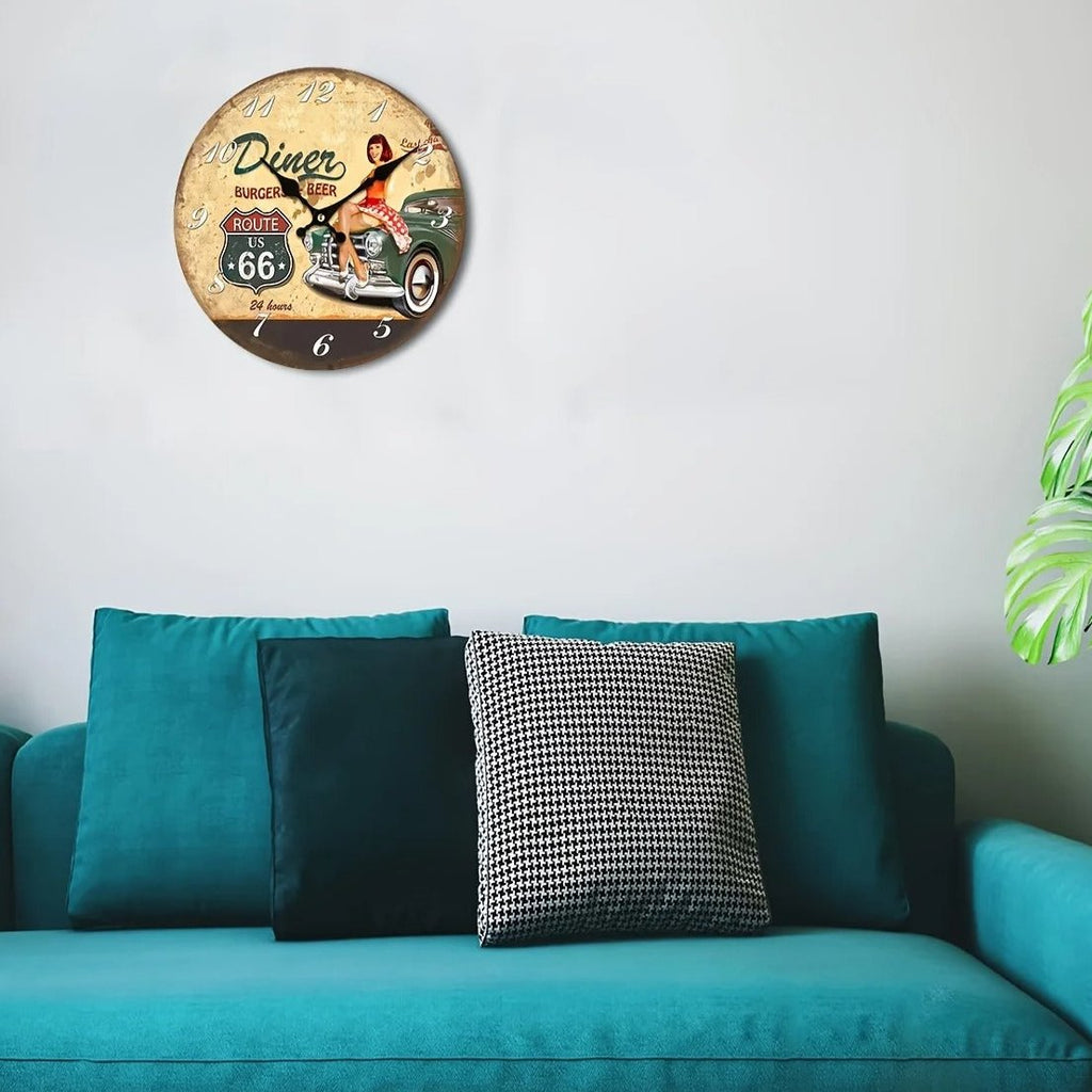 Vintage Wood Clock