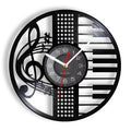 The Record Vinyl Record Clock, presented as a decorative timepiece for a thoughtfully designed home.