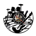 The Musicien Vinyl Record Clock, presented as a decorative timepiece for a thoughtfully designed home.