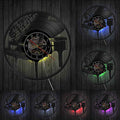 This Piano LED Vinyl Record Clock brings a polished clock design and decorative character to the wall.