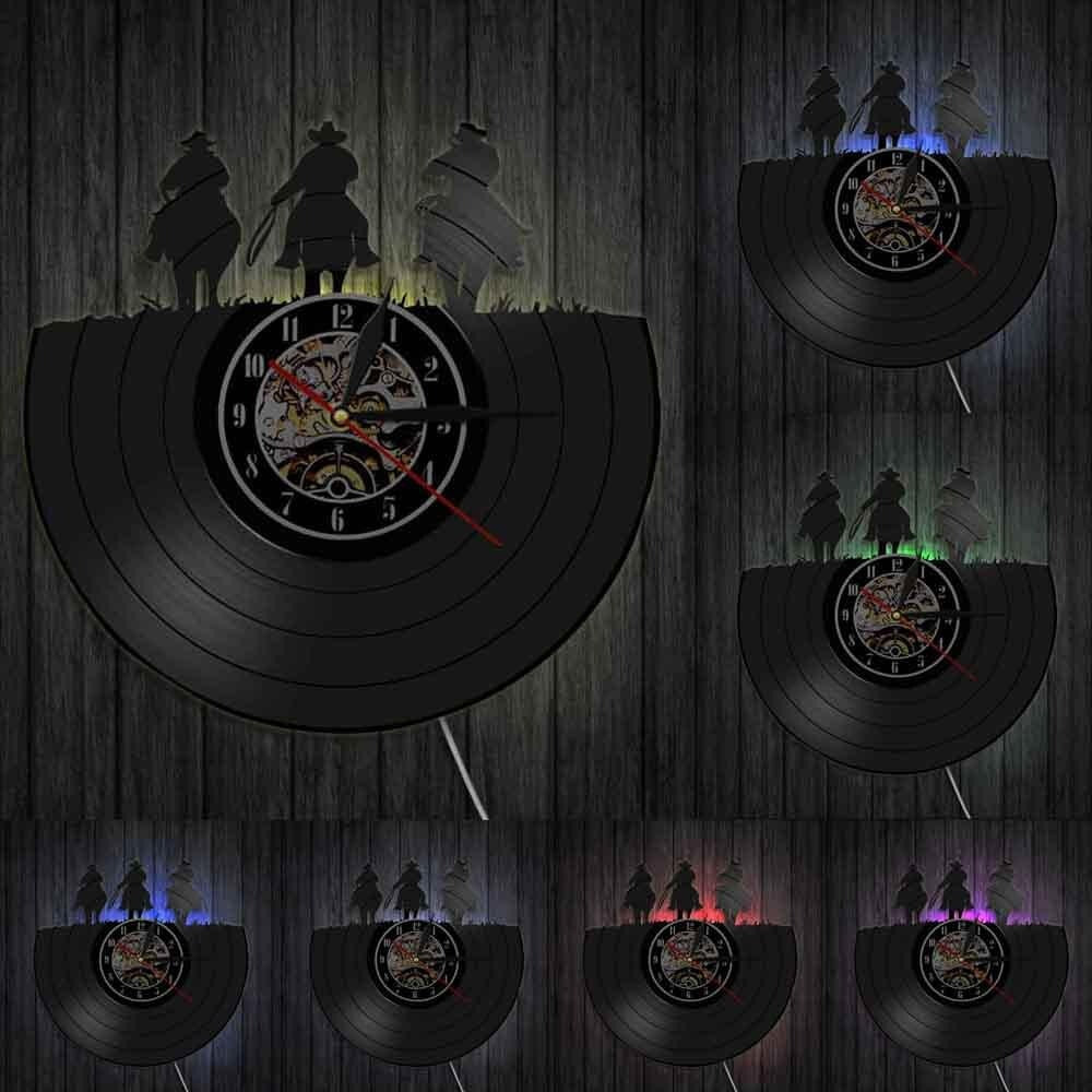 A Western LED Clock that brings a distinctive finishing touch to a stylish interior.