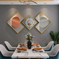 The Radiant Geometric Wall Clock displayed as a functional yet eye-catching feature for the home.