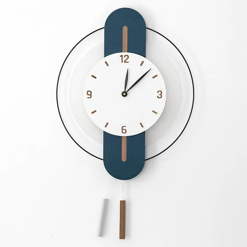 Wood Nordic Wall Clock