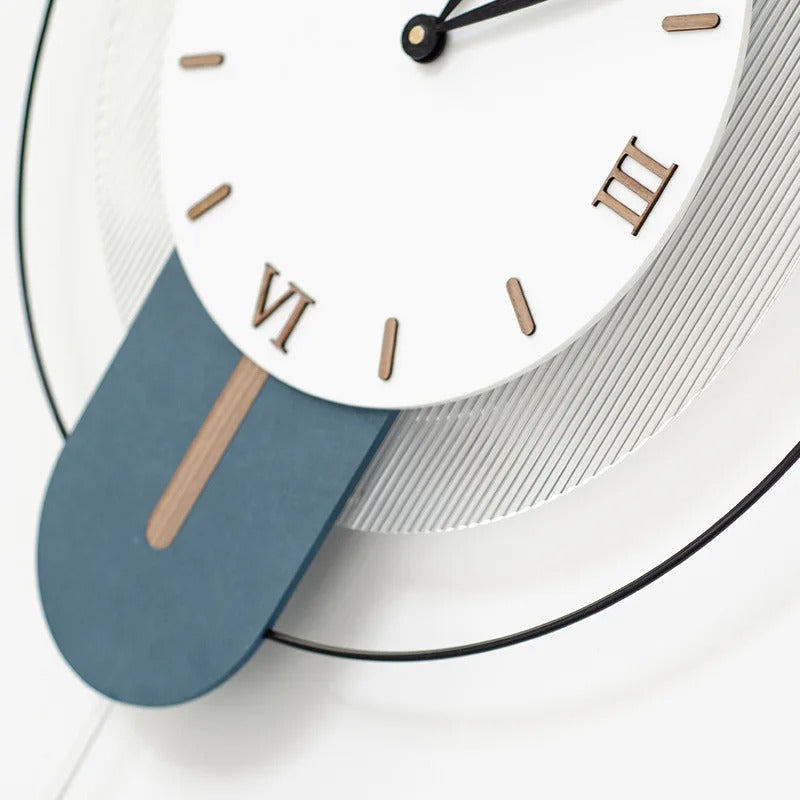 Wood Nordic Wall Clock