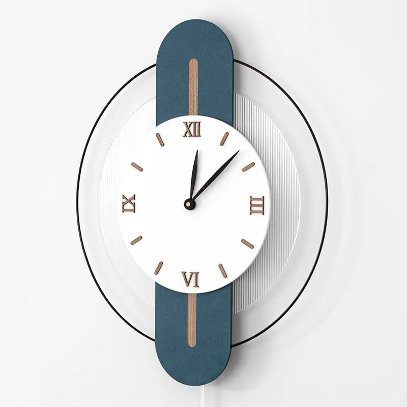 Wood Nordic Wall Clock