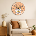 The Horloges Wall Cat, presented as a decorative timepiece for a thoughtfully designed home.