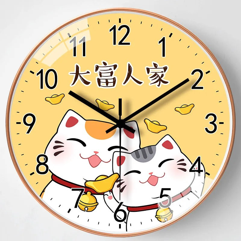 Horloges Wall Cat