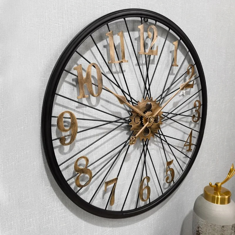 Industrial Clock Wall