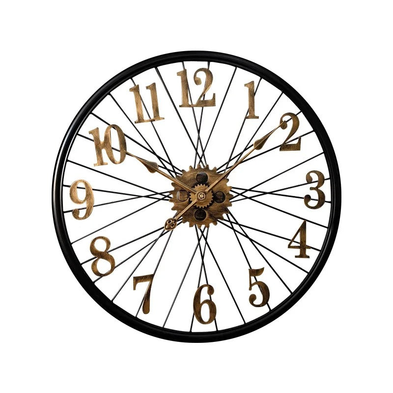 Industrial Clock Wall