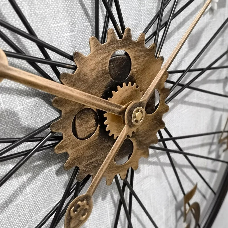Industrial Clock Wall