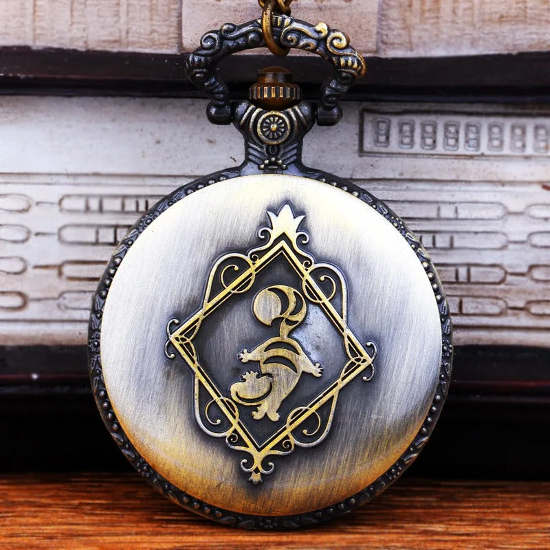Alice au Pays of the Merveilles Pocket Watch