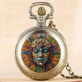 The Bohemian Pocket Watch shown as a refined decorative accent for a modern living space.