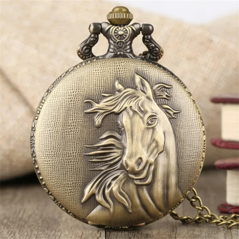 A detailed look at this Horse Pocket Watch, where everyday timekeeping meets distinctive home style.