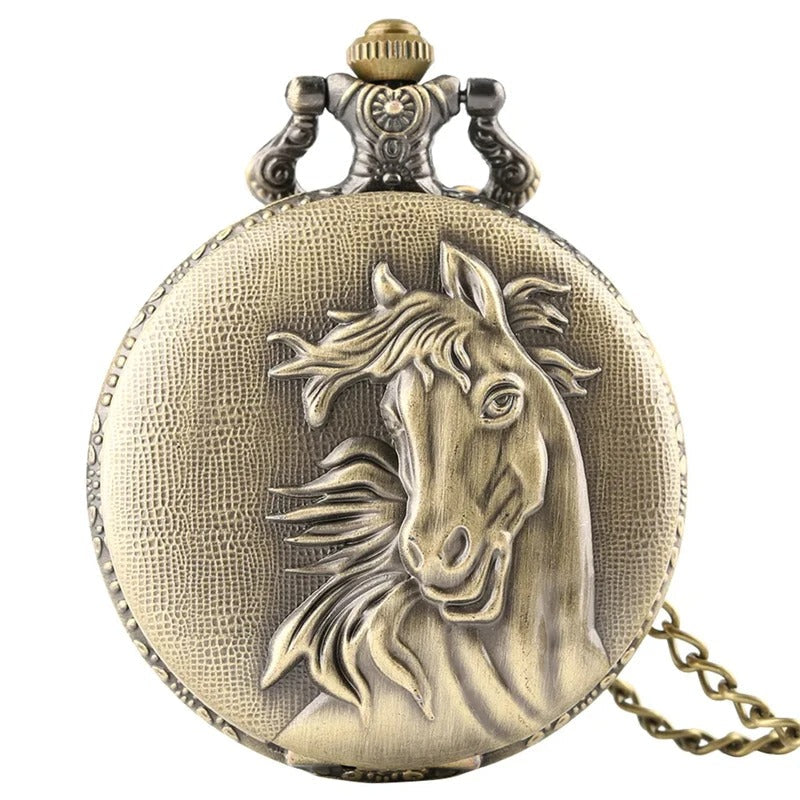 Horse Pocket Watch