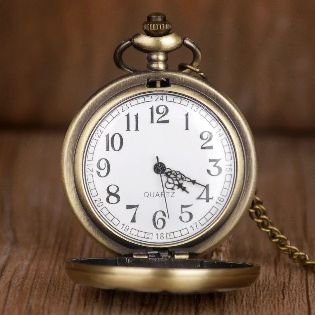 Designer Floral Pocket Watch