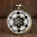 The Designer Floral Pocket Watch, presented as a decorative timepiece for a thoughtfully designed home.