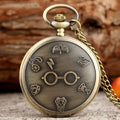 This Harry Potter Pocket Watch brings a polished clock design and decorative character to the wall.