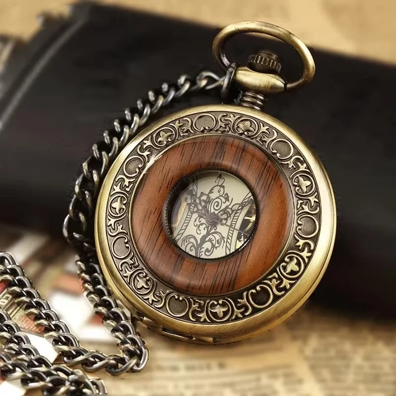 An elegant Mechanical Pocket Watch designed to give a room a memorable decorative detail.