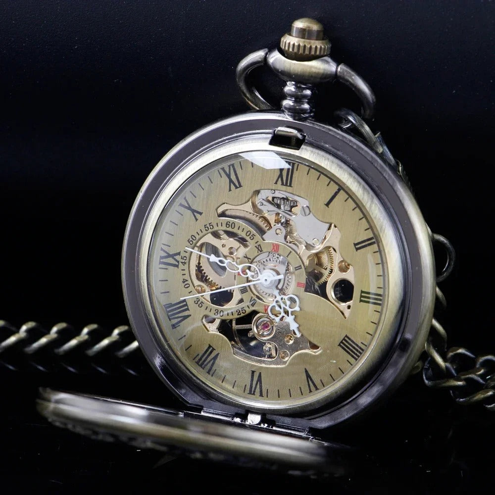 Mechanical Steampunk Pocket Watch