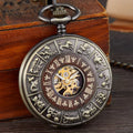 The Mechanical Steampunk Pocket Watch, a statement clock that lends personality to a carefully styled interior.