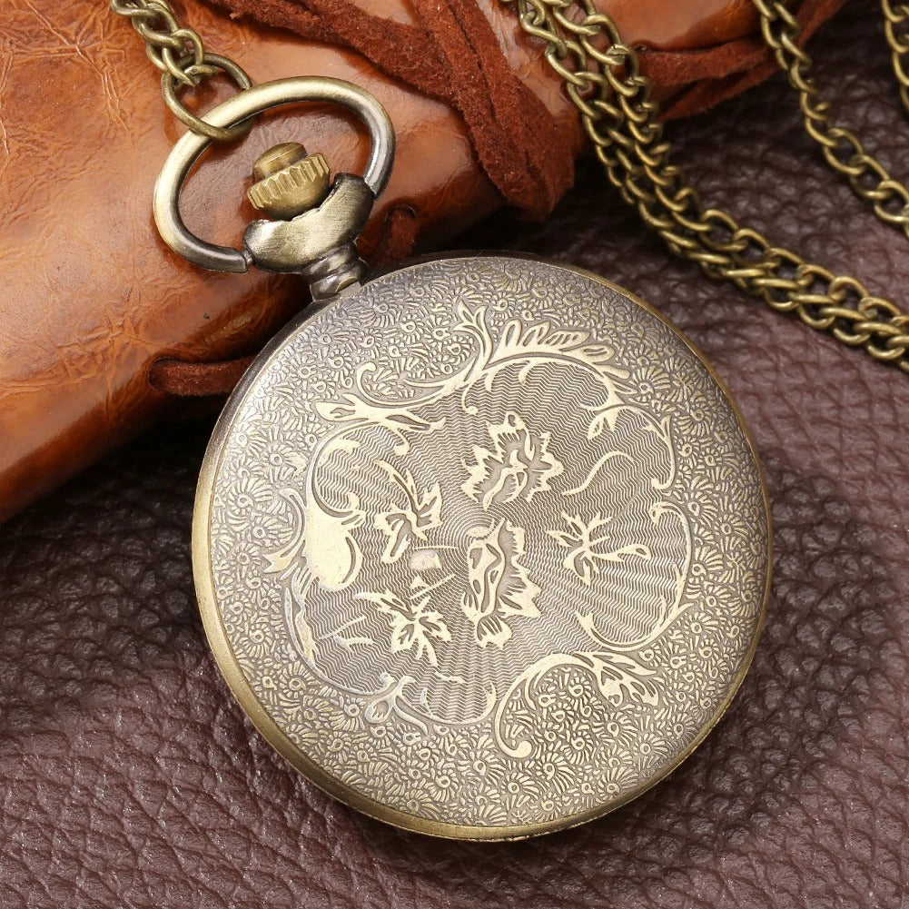 Butterfly Pocket Watch