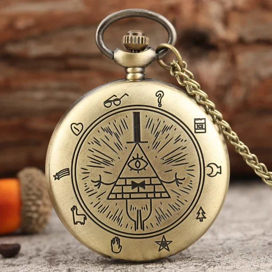 The Quartz Pocket Watch, presented as a decorative timepiece for a thoughtfully designed home.