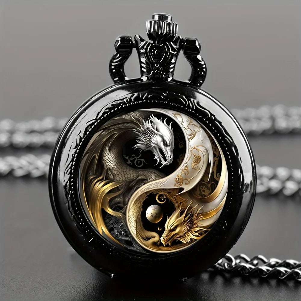 This Royal Pocket Watch brings a polished clock design and decorative character to the wall.