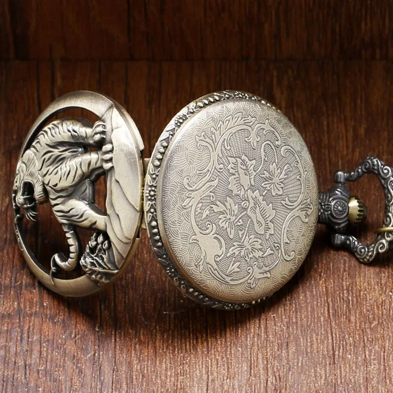 Tiger Pocket Watch