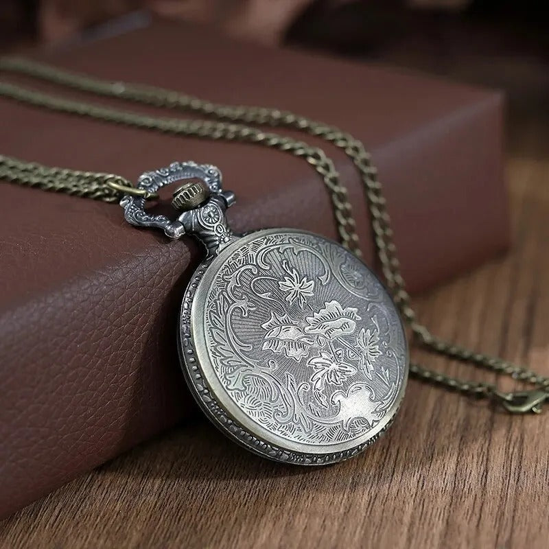 Flowers Pocket Watch