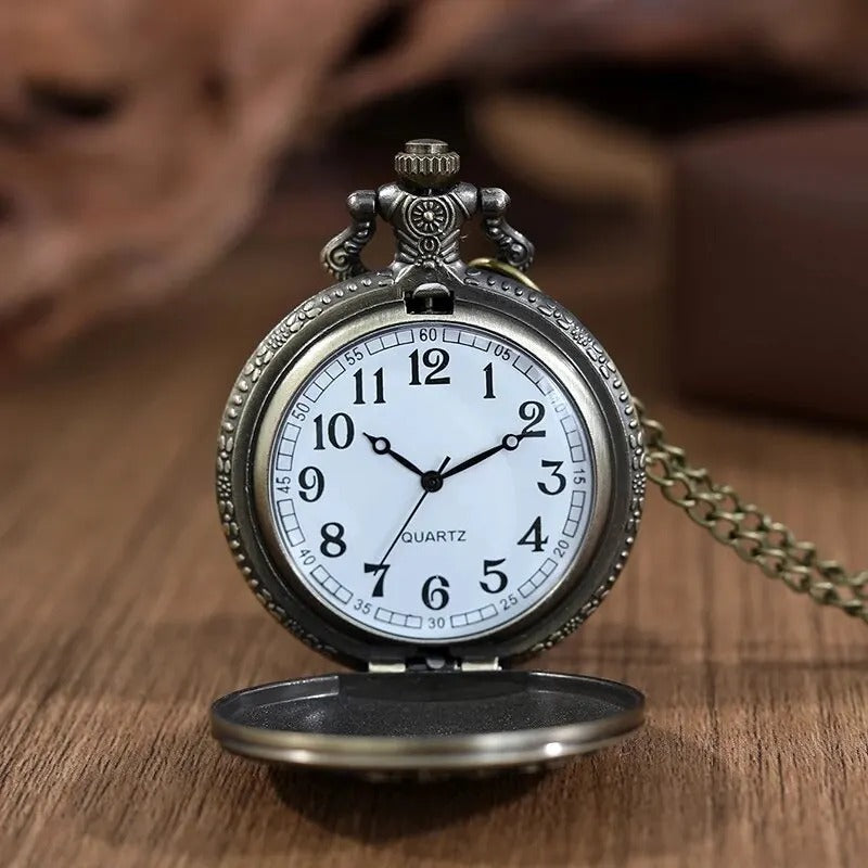 Flowers Pocket Watch
