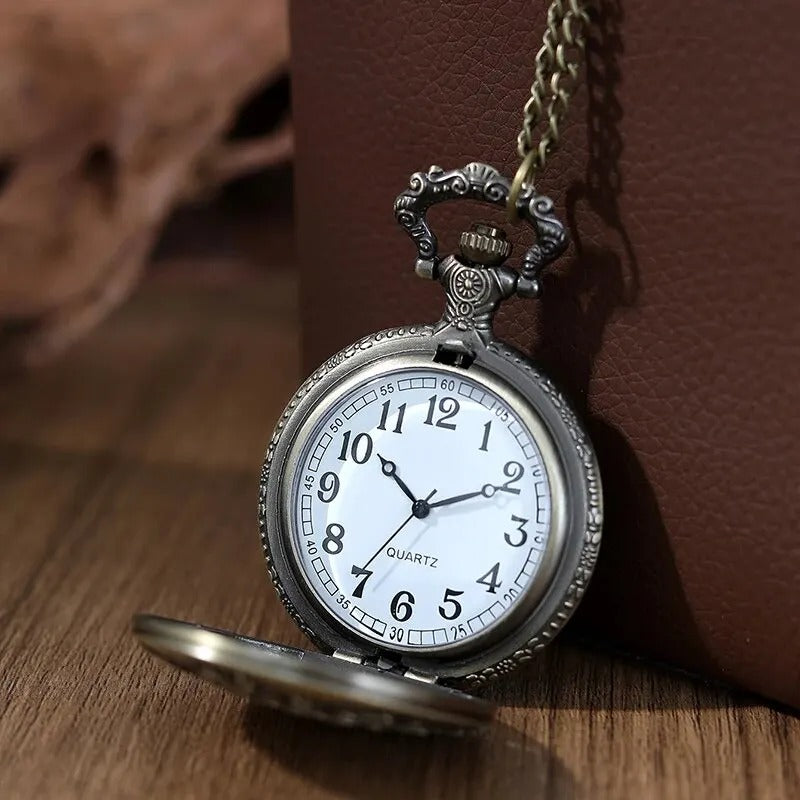 Flowers Pocket Watch
