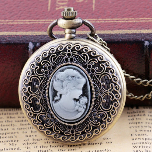 This Antique Women's Pocket Watch combines practical timekeeping with characterful wall decor.