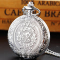This Silver Pocket Watch adds a tailored balance of function and visual interest to home decor.
